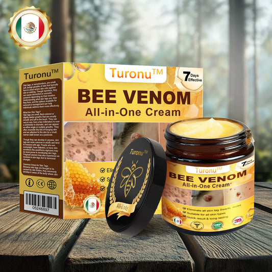 Último día de descuento -80%🐝Turonu™Crema Todo en Uno con Veneno de Abeja Aprobada por Dermatólogos en México